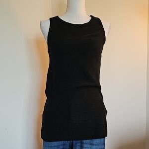 White House Black Market Classic Black Tank Top